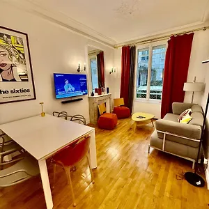  Apartamento Charming 2 Bedroom With Huge Private Terrace Francia